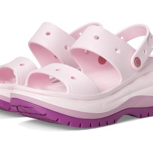 Crocs Classic Mega Crush Sandal - Pink