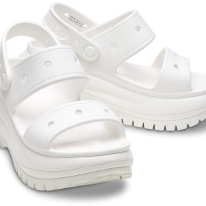 Crocs Classic Mega Crush Sandal - White