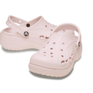 Giày Clog Nữ Đế Crocs Baya Platform - Pink