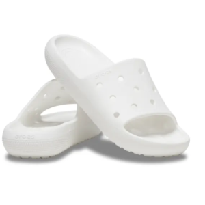 Dép Quai Ngang Unisex White - Crocs Classic V2