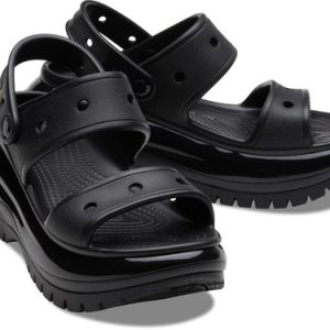 Crocs Classic Mega Crush Sandal - Black